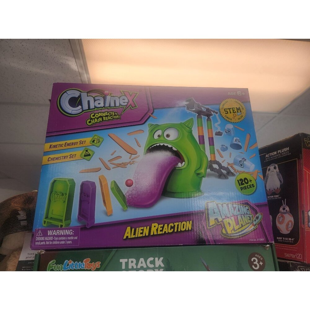 6 Plus Alien Reaction Kinetic Energy Building Toys Set 120 Piece